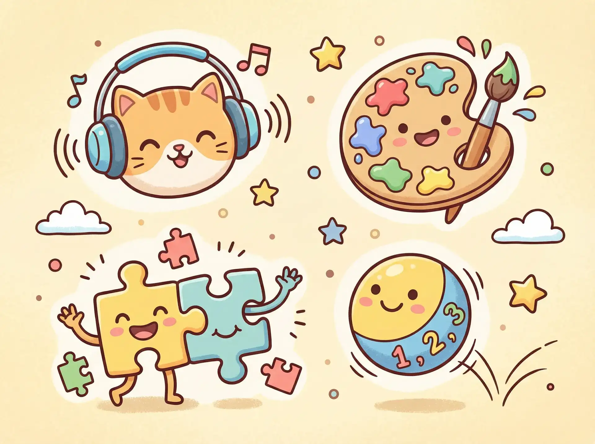 小朋友的手工作品 - 警界双贱 益智创作